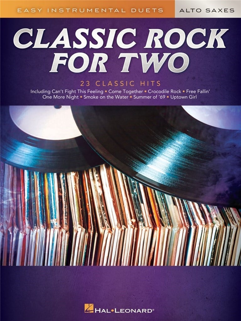 Classic Rock for Two Alto Saxes